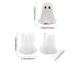 Molde silicona FANTASMA grande